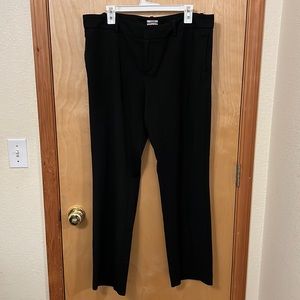 Merona black trousers/slacks